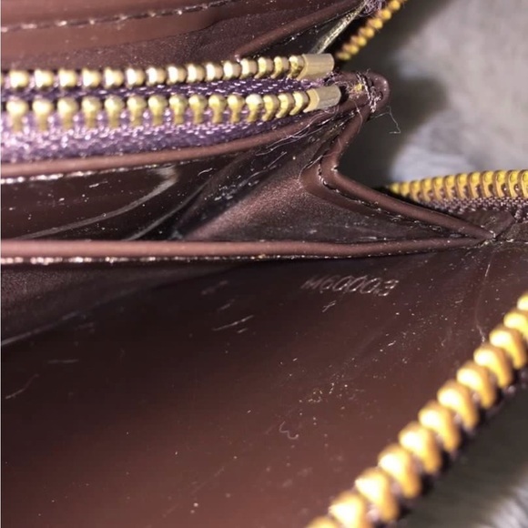 Louis Vuitton Dark Brown Embossed Wallet - Picture 14 of 14